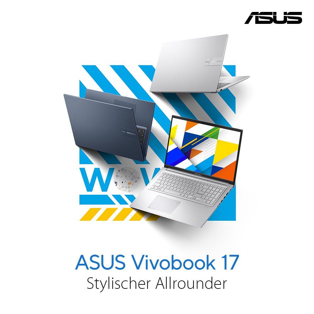 ASUS Vivobook 17 X1704ZA-AU220 - Größer, leistungsstärker, Vivobook