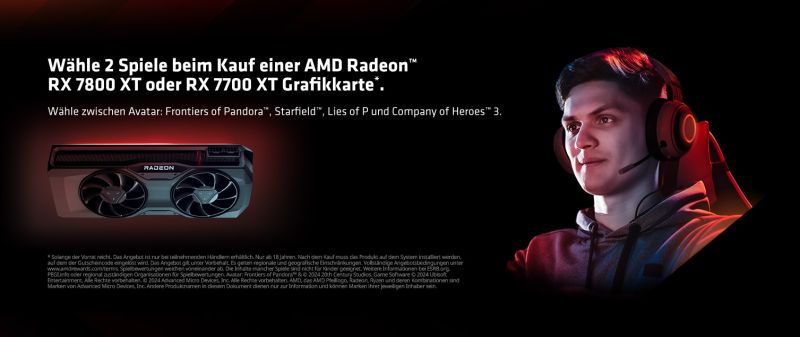 2 Spiele für AMD Radeon Grafikkarten