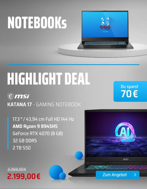 ONE GAMING Notebooks im Sale