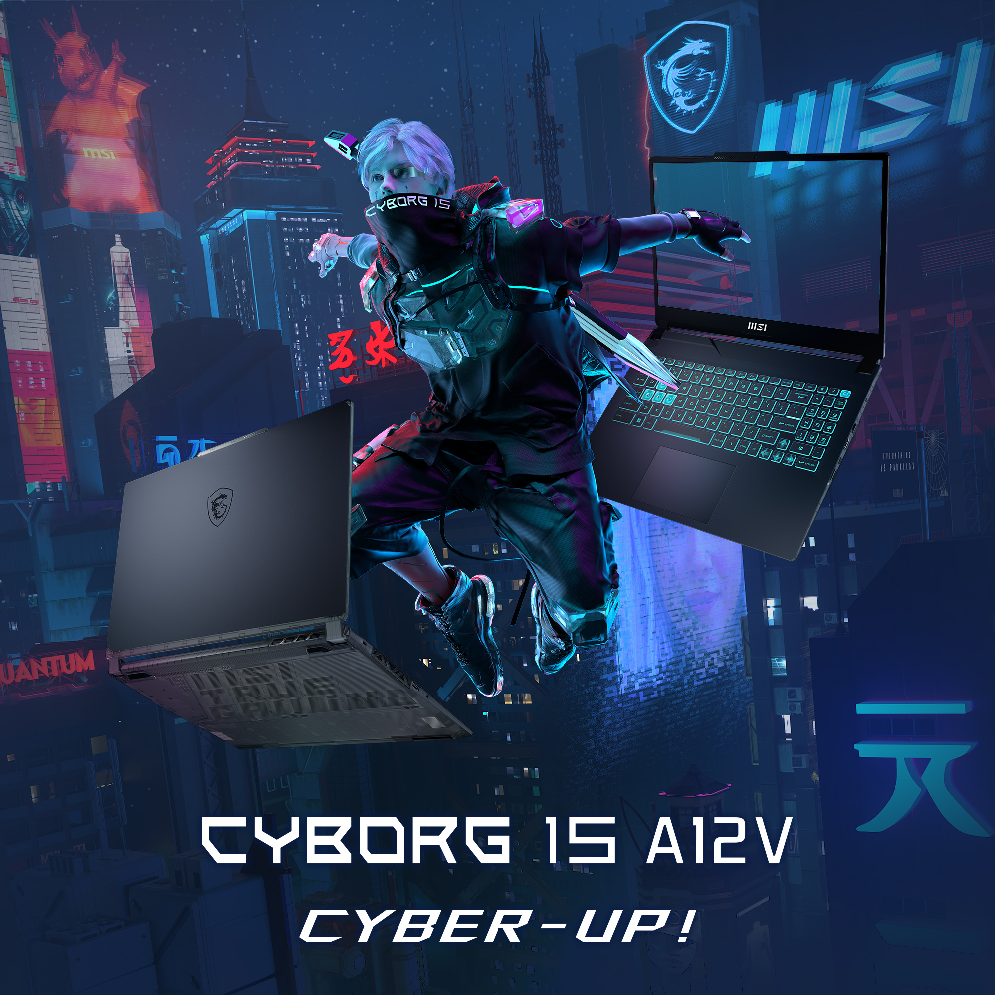 MSI Cyborg 15 A12VF-1030 - CYBER-UP!